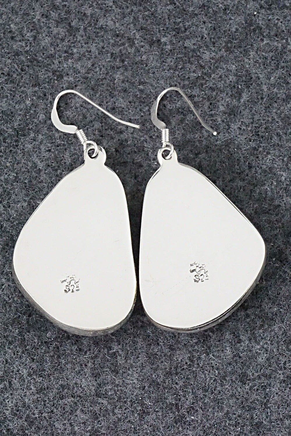 Turquoise and Sterling Silver Earrings - Sharon McCarthy