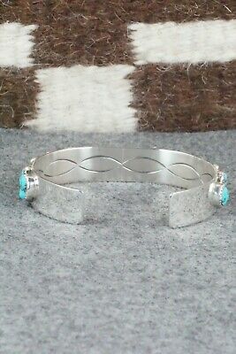 Turquoise and Sterling Silver Bracelet - Darleen Begay