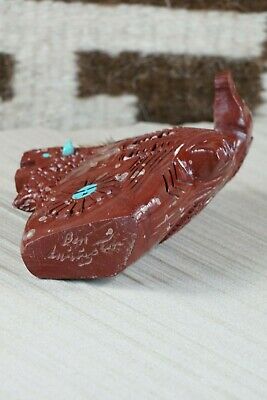 Buffalo, Horse, Chief Navajo Fetish Carving - Ben Livingston - High Lonesome Trading