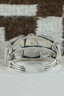 Navajo Spiny Oyster & Sterling Silver Bracelet - Raymond Delgarito - High Lonesome Trading