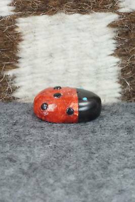 Lady Bug Zuni Fetish Carving - Reynold Lunasee