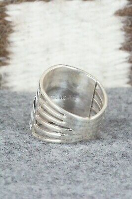 White Buffalo & Sterling Silver Ring - Andrew Enrico - Size 7.25