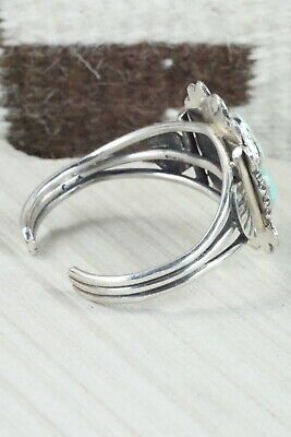 Turquoise and Sterling Silver Bracelet - Jess Martinez