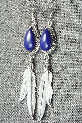 Lapis & Sterling Silver Earrings - Harris Largo