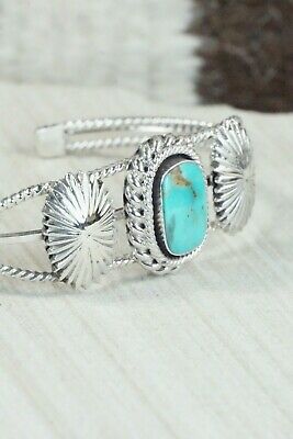 Turquoise & Sterling Silver Bracelet - Annie Spencer
