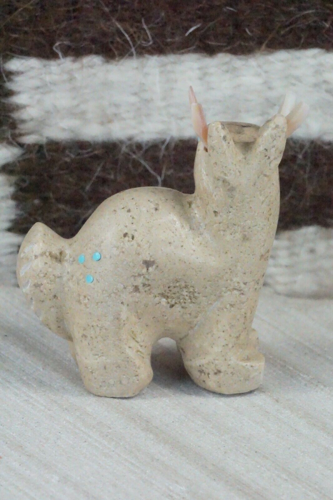 Deer Zuni Fetish Carving - Brandon Phillips