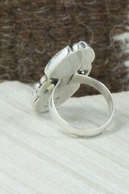 Turquoise & Sterling Silver Ring - Priscilla Reeder - Ring 7.75