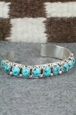 Turquoise and Sterling Silver Bracelet - Darleen Begay
