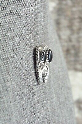 Onyx & Sterling Silver Earrings - Mark Davis