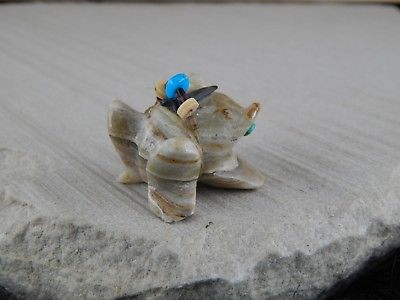 Frog Zuni Fetish Carving - Rick Quam - High Lonesome Trading