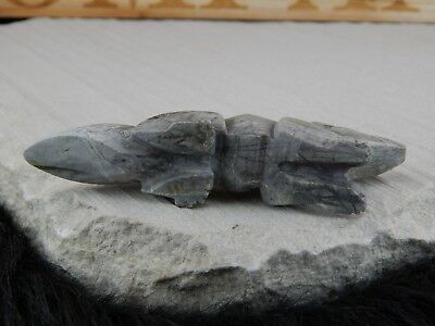 Wolf Zuni Fetish - Tony Mackel - Zuni Wolf Carving - Native American - High Lonesome Trading