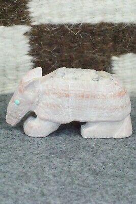 Armadillo Zuni Fetish Carving - Derrick Kaamasee - High Lonesome Trading