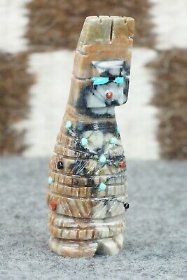 Corn Maiden Zuni Fetish Carving - Carl Etsate