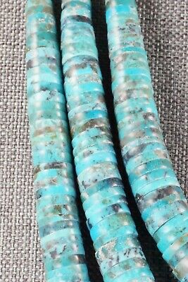 Turquoise & Sterling Silver Necklace - Lupe Lovato