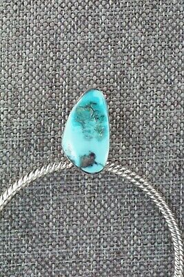 Turquoise & Sterling Silver Earrings - Annie Spencer - High Lonesome Trading