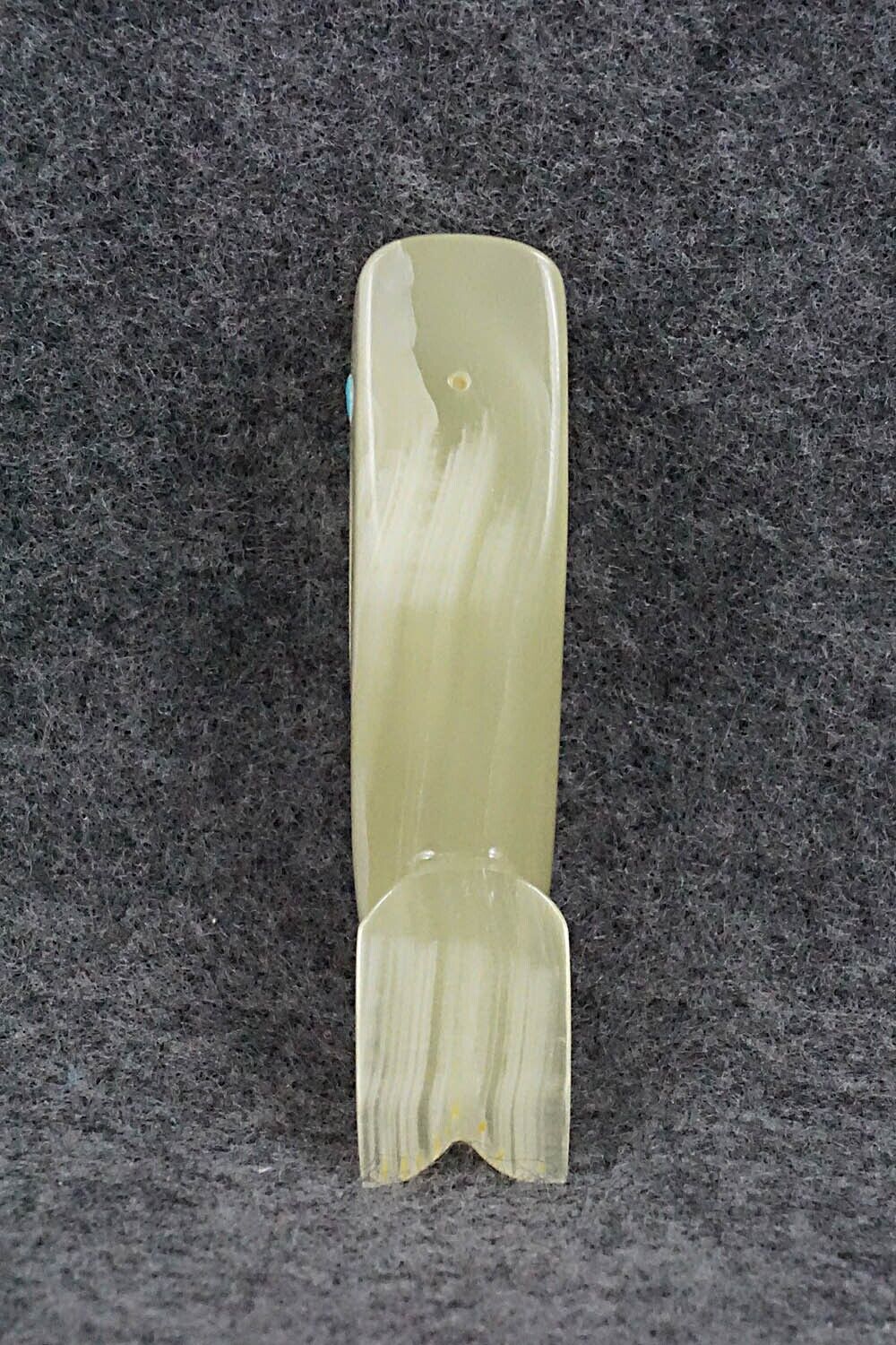 Whale Zuni Fetish Carving - Alex Tsethlikai