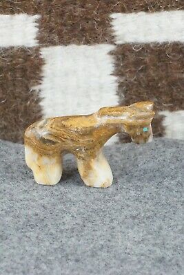 Horse Zuni Fetish Carving - Fernando Laiwakete