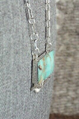 Turquoise & Sterling Silver Necklace - Greg Yazzie