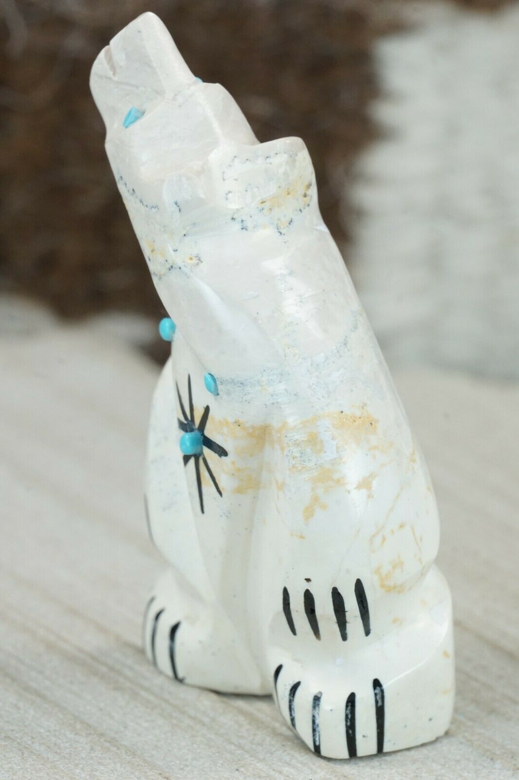 Bear Zuni Fetish Carving - Terrance Martza