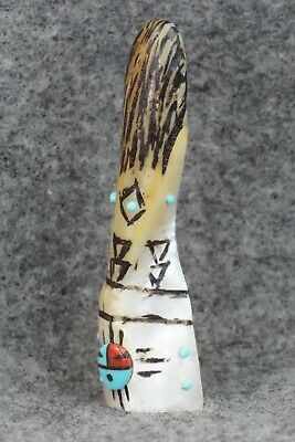 Corn Maiden Zuni Fetish Carving - Jared Amesoli
