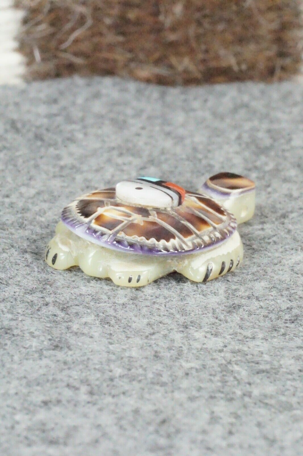 Turtle Zuni Fetish Carving - Darrin Boone