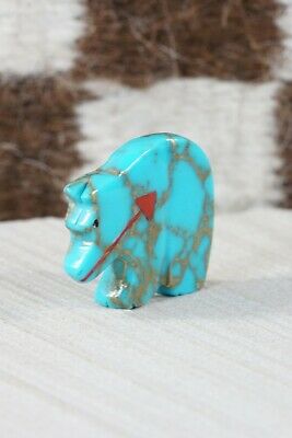 Bear Zuni Fetish Carving - Kevin Quam - High Lonesome Trading