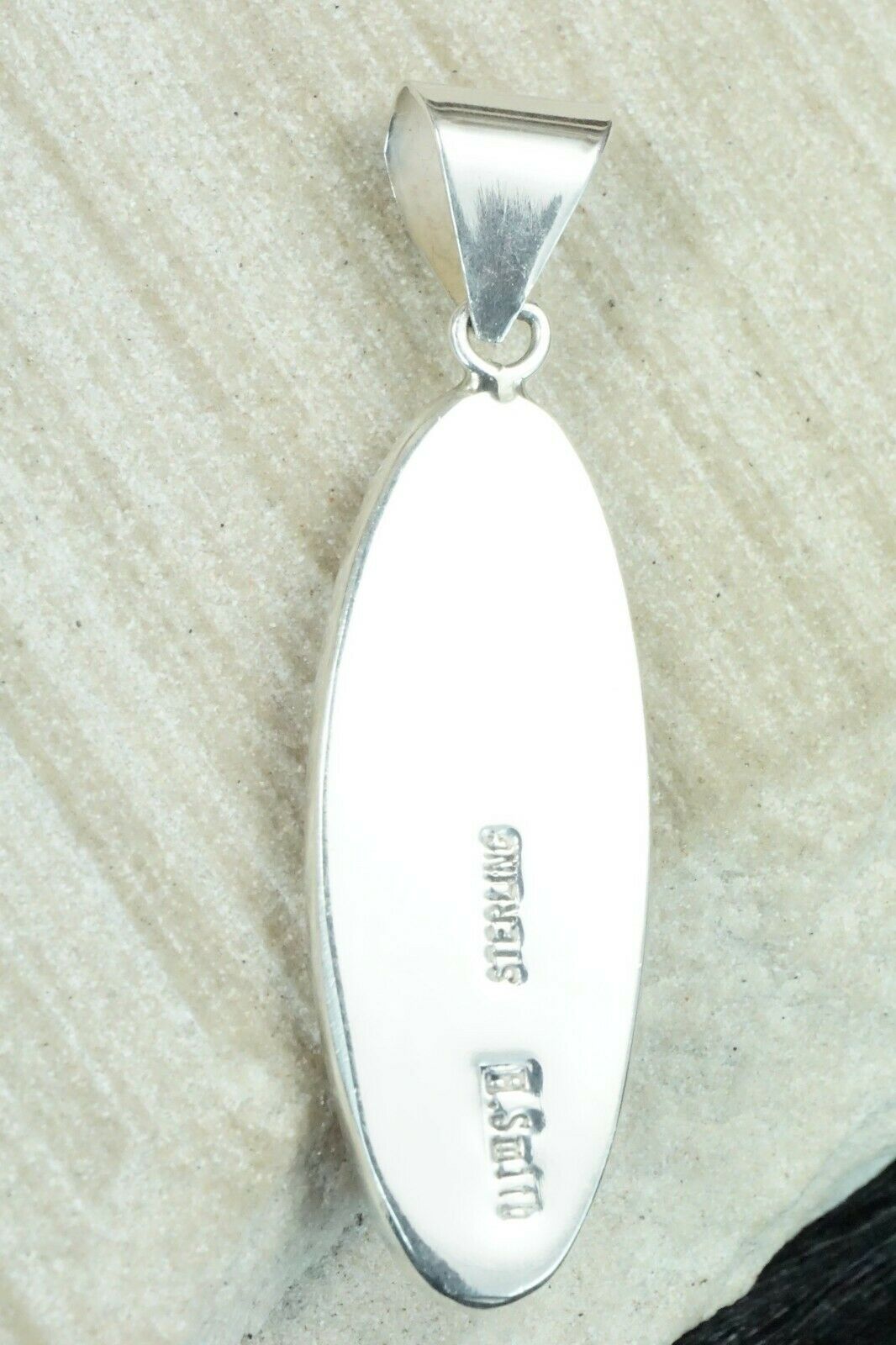 Spiny Oyster & Sterling Silver Pendant - Harold Smith