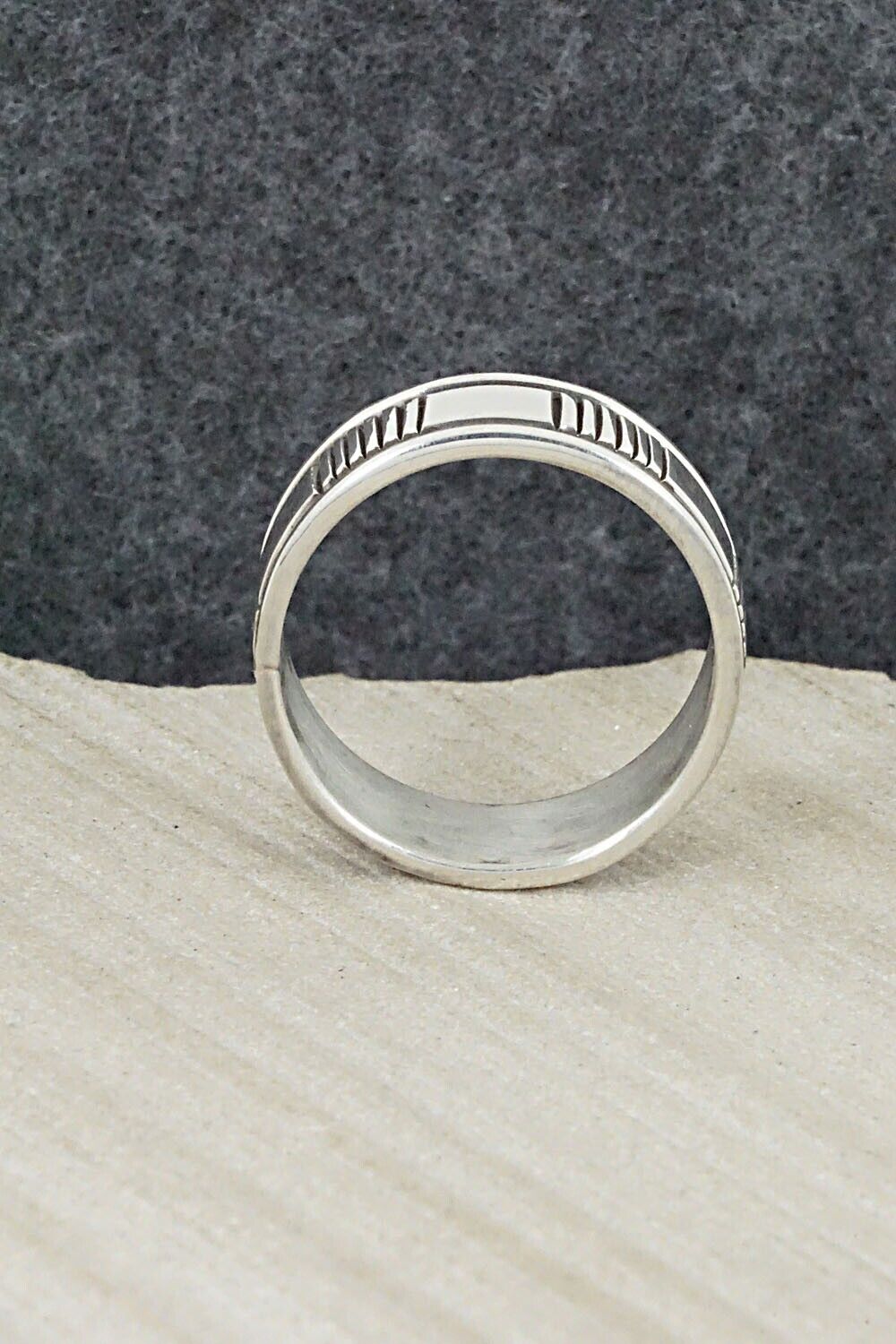 Sterling Silver Ring - Bruce Morgan - Size 11.75