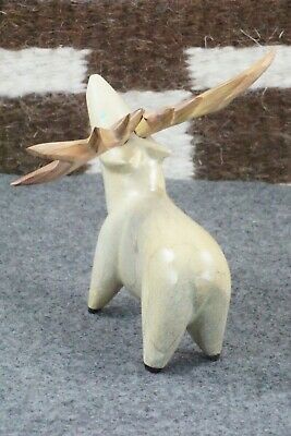 Caribou Zuni Fetish Carving - Enrike Leekya
