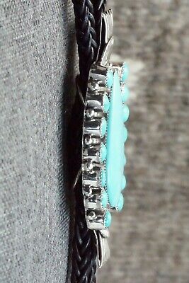Turquoise & Sterling Silver Bolo Tie - Annette Martinez