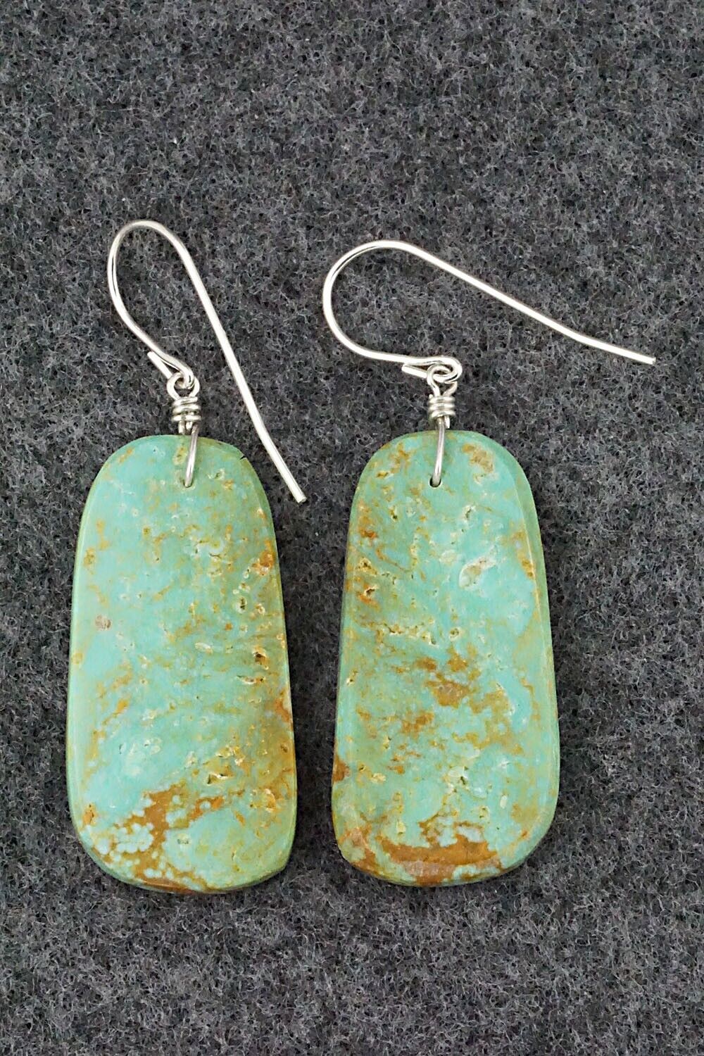 Turquoise & Sterling Silver Earrings - Sharon Abeyta