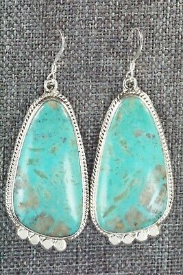 Turquoise & Sterling Silver Earrings - Sharon McCarthy
