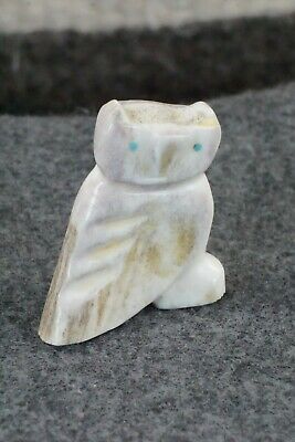 Owl Zuni Fetish Carving - Brandon Phillips
