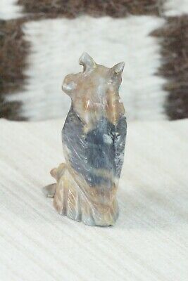 Owl Zuni Fetish Carving - Dana Malani