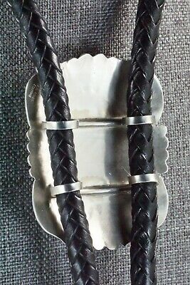 Turquoise & Sterling Silver Bolo Tie - Richard Singer