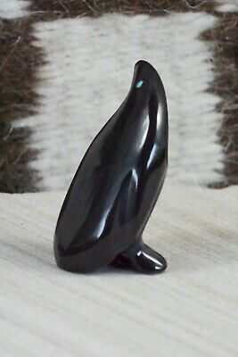 Penguin Zuni Fetish Carving - Calvert Bowannie