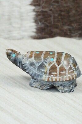 Turtle Zuni Fetish Carving - Stewart Alanzo