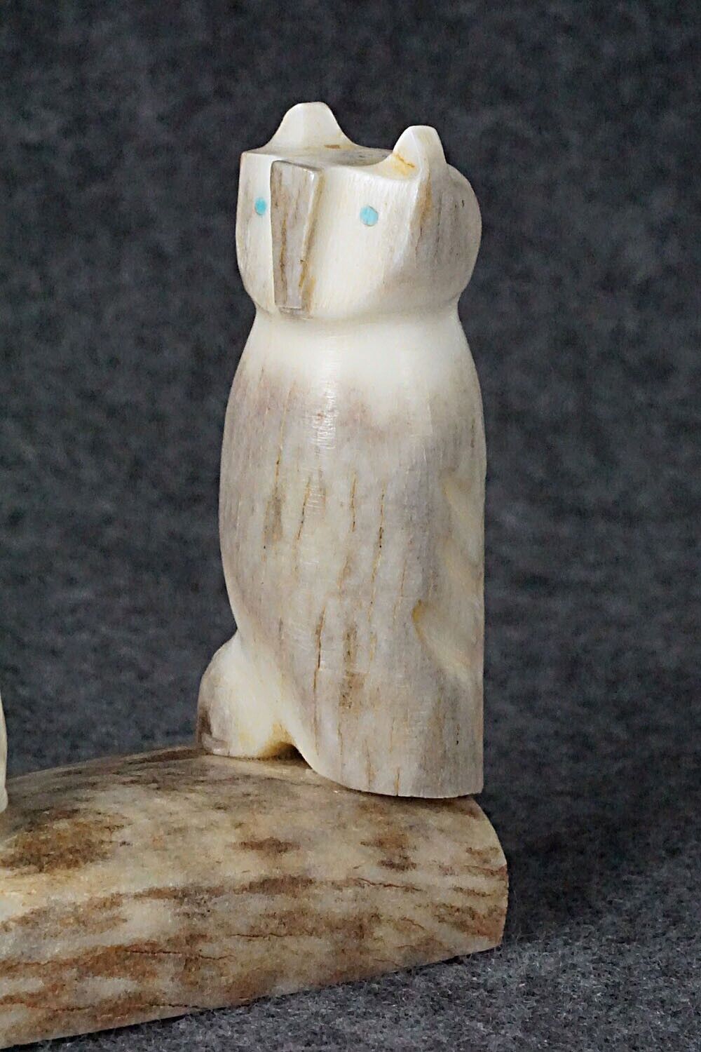 Owl Zuni Fetish Carving - Brandon Phillips