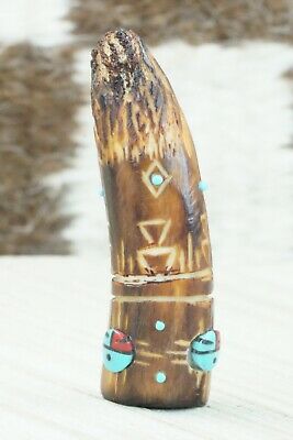 Corn Maiden Zuni Fetish Carving - Jared Amesoli