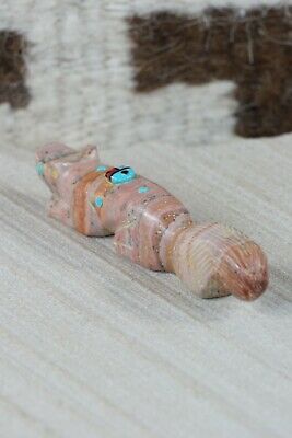 Wolf Zuni Fetish Carving - Danette Laate - High Lonesome Trading