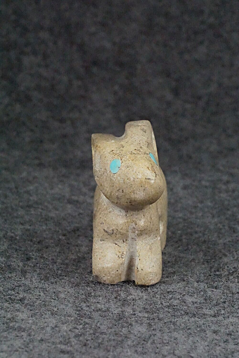 Rabbit Zuni Fetish Carving - Justin Natewa