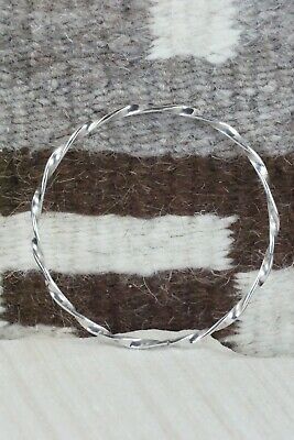 Sterling Silver Bangle - Elaine Tahe
