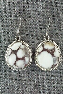 Wild Horse & Sterling Silver Earrings - Annie Spencer