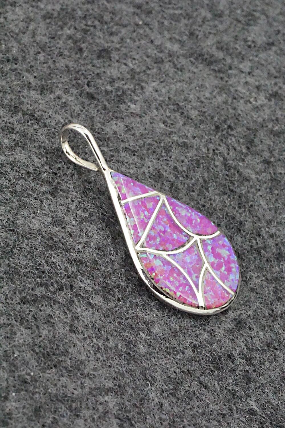 Opalite & Sterling Silver Pendant - Delorna Lahi