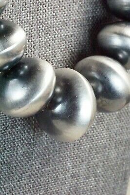 Sterling Silver Navajo Pearl Necklace - Presley Haley