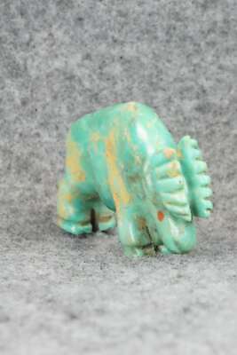 Moose Zuni Fetish Carving - Andres Quandelacy