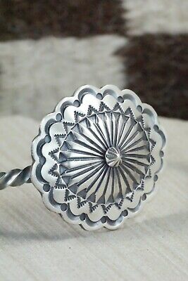 Navajo Sterling Silver Bracelet - Irvin Tsosie