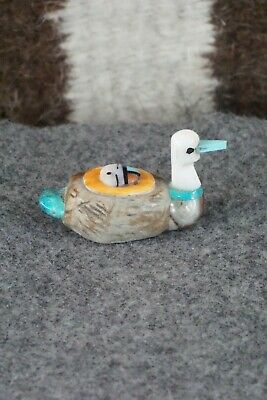 Duck Zuni Fetish Carving - Darrin Boone