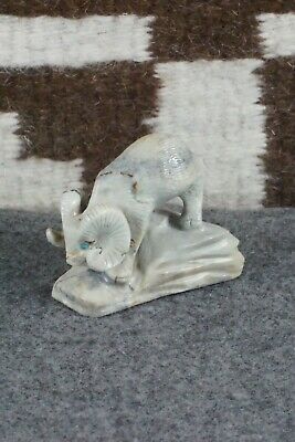 Ram Zuni Fetish Carving - Wilfred Cheama