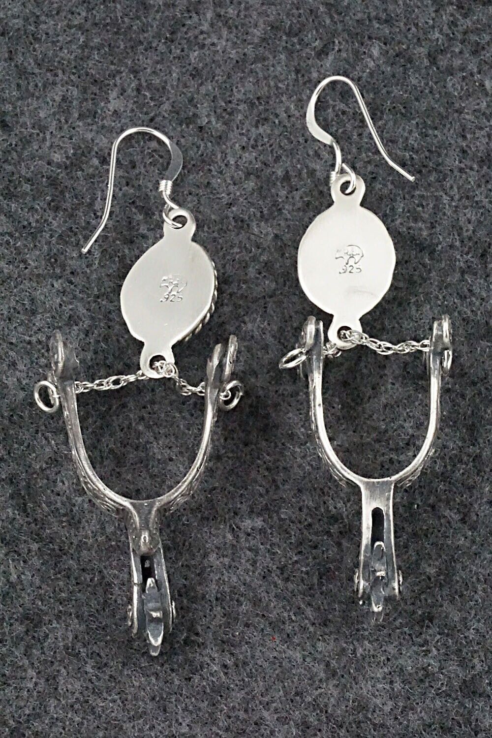 Turquoise & Sterling Silver Earrings - Annie Spencer